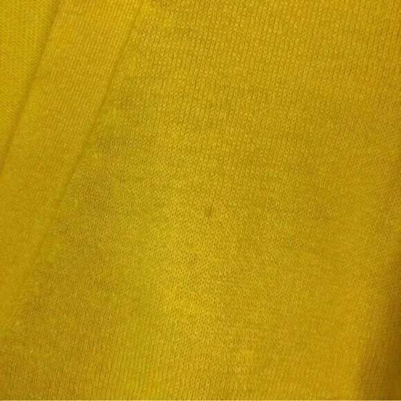 Gap Bright Yellow Short Sleeve Button Down Cardigan Sweater XS - Picture 4 of 5
